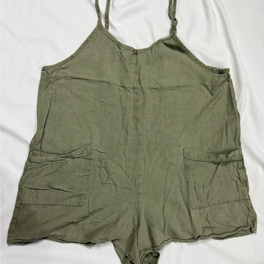 Shinestar Olive Green Romper